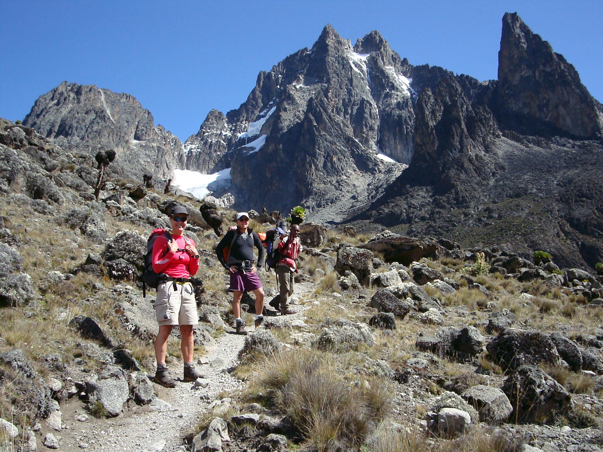 5 Days Mount Kenya Climb Chogoria Route | Scenic Trek